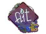 Sticker | FL1T (Glitter) | Rio 2022