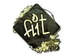 Sticker | FL1T (Gold) | Rio 2022