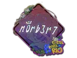 Sticker | n0rb3r7 (Glitter) | Rio 2022