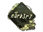 Sticker | n0rb3r7 (Gold) | Rio 2022