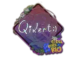 Sticker | qikert (Glitter) | Rio 2022