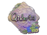 Sticker | qikert (Holo) | Rio 2022