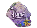 Sticker | fame | Rio 2022