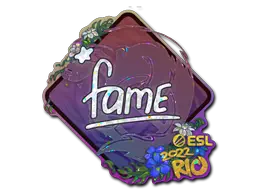 Sticker | fame (Glitter) | Rio 2022 Sticker | fame (Glitter) | Rio 2022