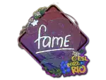 Sticker | fame (Glitter) | Rio 2022