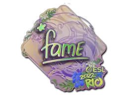 Sticker | fame (Holo) | Rio 2022 Sticker | fame (Holo) | Rio 2022