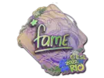 Sticker | fame (Holo) | Rio 2022
