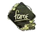 Sticker | fame (Gold) | Rio 2022