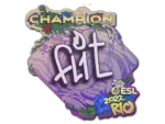 Sticker | FL1T (Champion) | Rio 2022
