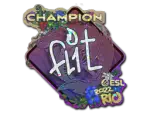 Sticker | FL1T (Glitter, Champion) | Rio 2022