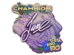 Sticker | Jame (Champion) | Rio 2022
