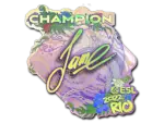 Sticker | Jame (Holo, Champion) | Rio 2022