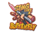 Sticker | Sting Like A Butterfly