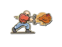 Sticker | Fireball Sticker | Fireball