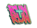 Sticker | Run T, Run
