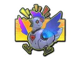 Sticker | Cyber Chicken (Holo) Sticker | Cyber Chicken (Holo)