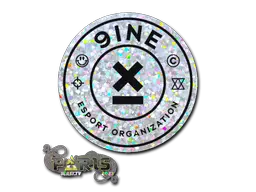Sticker | 9INE (Glitter) | Paris 2023 Sticker | 9INE (Glitter) | Paris 2023