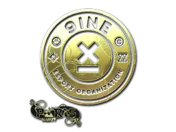 Sticker | 9INE (Gold) | Paris 2023 Sticker | 9INE (Gold) | Paris 2023