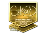 Sticker | shroud (Gold) | Cluj-Napoca 2015
