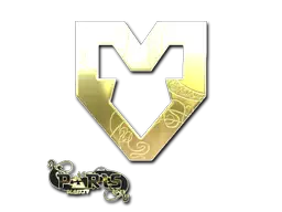 Sticker | MOUZ (Gold) | Paris 2023 Sticker | MOUZ (Gold) | Paris 2023