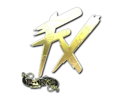 Sticker | Fluxo (Gold) | Paris 2023 Sticker | Fluxo (Gold) | Paris 2023