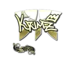 Sticker | KRIMZ (Gold) | Paris 2023