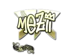 Sticker | mezii (Gold) | Paris 2023