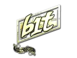 Sticker | b1t (Gold) | Paris 2023