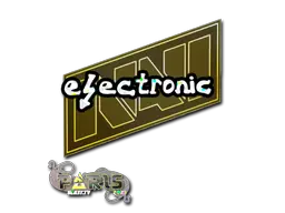 Sticker | electronic (Glitter) | Paris 2023 Sticker | electronic (Glitter) | Paris 2023