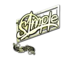 Sticker | s1mple (Gold) | Paris 2023
