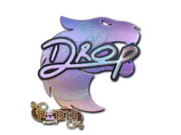 Sticker | drop (Holo) | Paris 2023