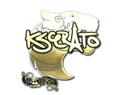 Sticker | KSCERATO (Gold) | Paris 2023 Sticker | KSCERATO (Gold) | Paris 2023