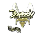 Sticker | dupreeh (Gold) | Paris 2023