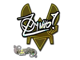 Sticker | ZywOo (Glitter) | Paris 2023