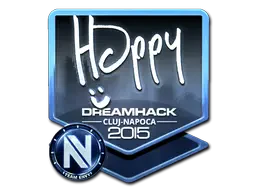 Sticker | Happy (Foil) | Cluj-Napoca 2015 Sticker | Happy (Foil) | Cluj-Napoca 2015