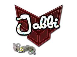 Sticker | jabbi (Glitter) | Paris 2023 Sticker | jabbi (Glitter) | Paris 2023