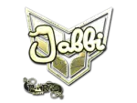 Sticker | jabbi (Gold) | Paris 2023