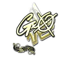 Sticker | gxx- (Gold) | Paris 2023 Sticker | gxx- (Gold) | Paris 2023