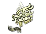 Sticker | juanflatroo (Gold) | Paris 2023