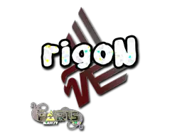 Sticker | rigoN (Glitter) | Paris 2023 Sticker | rigoN (Glitter) | Paris 2023