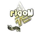 Sticker | rigoN (Gold) | Paris 2023