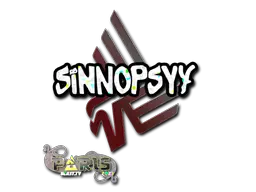 Sticker | sinnopsyy (Glitter) | Paris 2023 Sticker | sinnopsyy (Glitter) | Paris 2023
