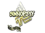 Sticker | sinnopsyy (Gold) | Paris 2023