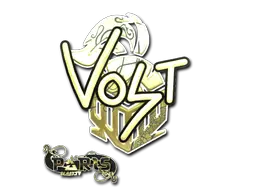 Sticker | volt (Gold) | Paris 2023 Sticker | volt (Gold) | Paris 2023