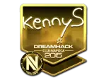 Sticker | kennyS (Gold) | Cluj-Napoca 2015