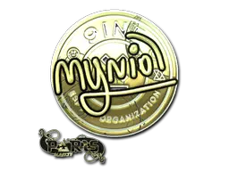 Sticker | mynio (Gold) | Paris 2023 Sticker | mynio (Gold) | Paris 2023