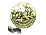 Sticker | mynio (Gold) | Paris 2023