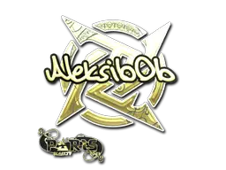 Sticker | Aleksib (Gold) | Paris 2023 Sticker | Aleksib (Gold) | Paris 2023