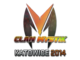 Sticker | Clan-Mystik (Holo) | Katowice 2014 Sticker | Clan-Mystik (Holo) | Katowice 2014