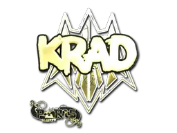 Sticker | Krad (Gold) | Paris 2023 Sticker | Krad (Gold) | Paris 2023